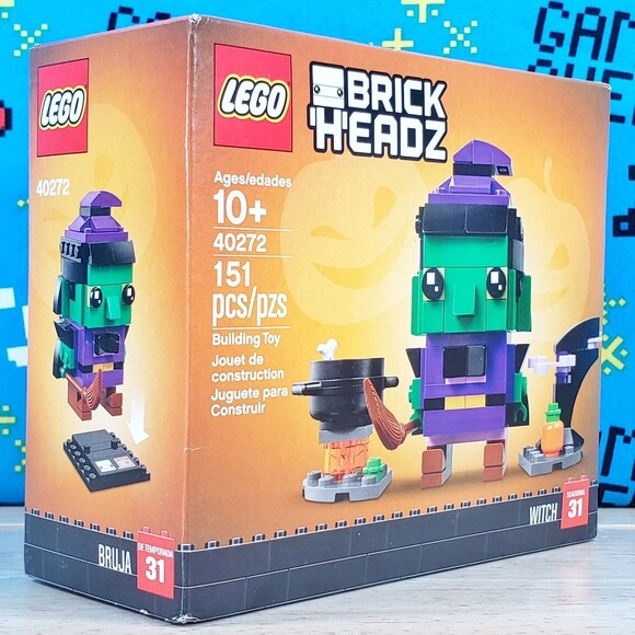 Lego BrickHeadz #31 WITCH #40272 2018 Halloween Building Toy 151 Pcs New - Picture 2 of 8